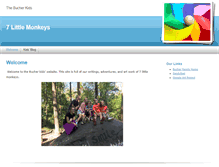Tablet Screenshot of kids.bucherfamily.org